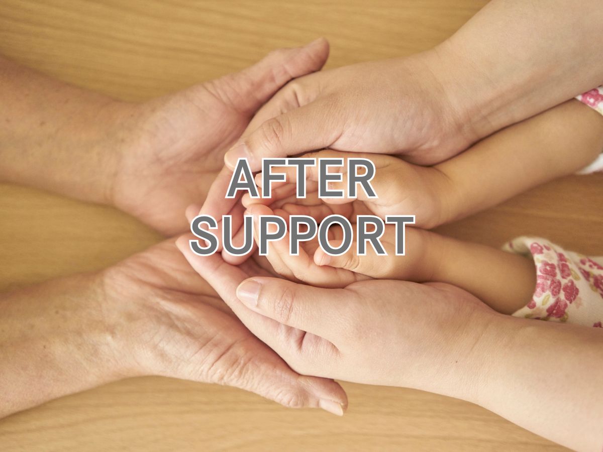 充実のアフターサポート